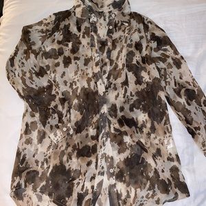 NEW WITH TAGS PLT Two-piece Cow Print Set